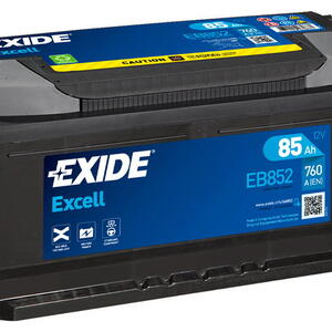 Exide Excell 12V 85Ah 760A EB852