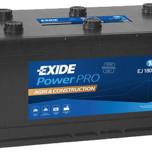 Exide PowerPRO Agri & Construction 12V 180Ah 1000A EJ1805