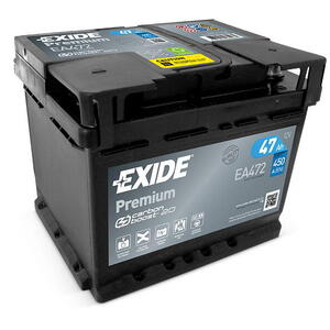 Exide Premium 12V 47Ah 450A EA472