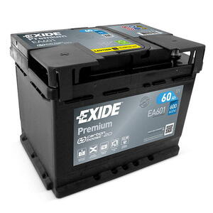 Exide Premium 12V 60Ah 600A EA601