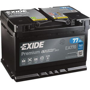 Exide Premium 12V 77Ah 760A EA770