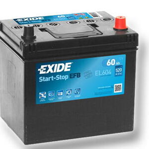 Exide Start-Stop EFB 12V 60Ah 520A EL604