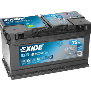 Exide Start-Stop EFB 12V 75Ah 730A EL752