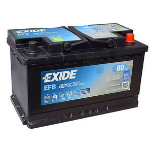 Exide Start-Stop EFB 12V 80Ah 720A EL800