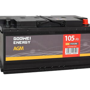 GOOWEI ENERGY 12V 105Ah 910A AGM105