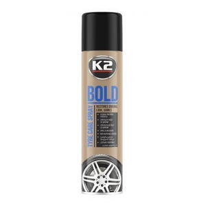 K2 BOLD 600 ml - Sprej pro leštění a péči o pneumatiky