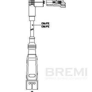 Kabel zapalovací svíčky BREMI 111/70