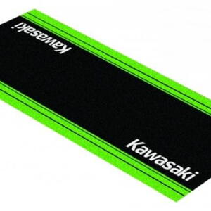 Koberec pod motorku Kawasaki 2 Black Green