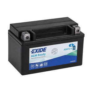 Motobaterie EXIDE BIKE AGM Ready 6Ah, 12V, AGM12-6 (YTX7A-BS)