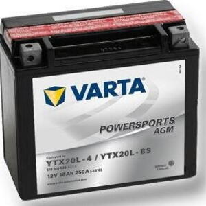 Motobaterie Varta  Pravá 12V,18Ah/250A