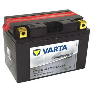 Motobaterie VARTA T12A-BS, 11Ah, 12V