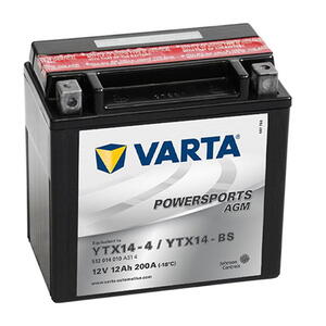 Motobaterie VARTA TX14-BS, 12Ah, 12V