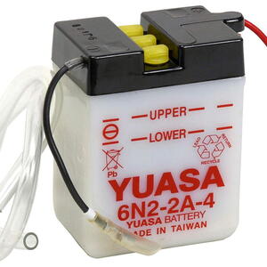 Motobaterie YUASA 6N2-2A-4 (6V 2Ah)