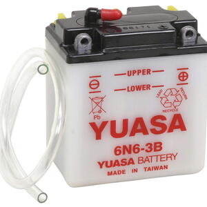 Motobaterie YUASA 6N6-3B 6V 6Ah