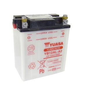 Motobaterie YUASA (originál) YB12AL-A2, 12V,  12Ah