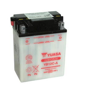 Motobaterie YUASA (originál) YB12C-A, 12V,  12Ah