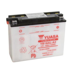 Motobaterie YUASA (originál) YB16AL-A2, 12V,  16Ah