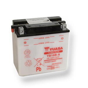 Motobaterie YUASA (originál) YB16B-A, 12V,  16Ah