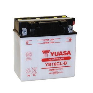 Motobaterie YUASA (originál) YB16CL-B, 12V,  19Ah