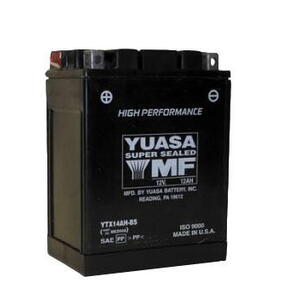 Motobaterie YUASA (originál) YTX14AH-BS, 12V,  12Ah