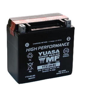 Motobaterie YUASA (originál) YTX14H-BS, 12V,  12Ah