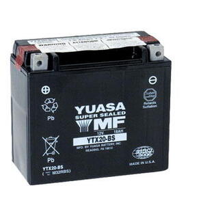 Motobaterie YUASA (originál) YTX20-BS, 12V,  18Ah