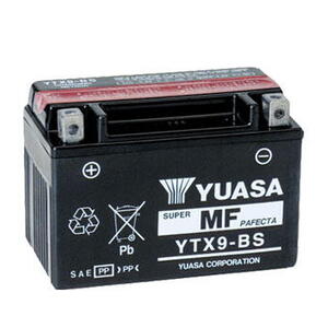 Motobaterie YUASA (originál) YTX9-BS, 12V,  8Ah