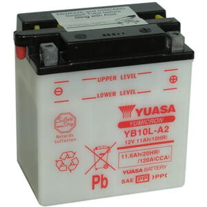 Motobaterie YUASA YB10L-A2 12V 11Ah