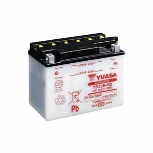 Motobaterie YUASA YB12B-B2 12v 12Ah