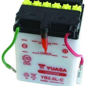 Motobaterie YUASA YB2,5L-C 12V2,5Ah