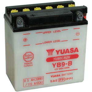 Motobaterie YUASA YB9-B 12V 9Ah