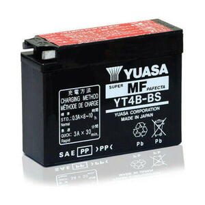 Motobaterie YUASA YT4B-BS 12V 2,3Ah 40A