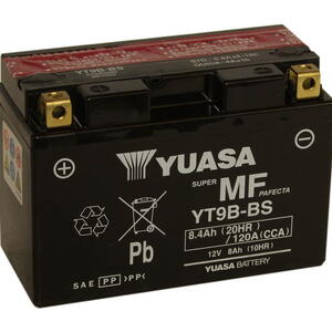 Motobaterie YUASA YT9B-BS 12V 8Ah 120A