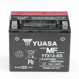 Motobaterie YUASA YTX12-BS 12V 10Ah 180A