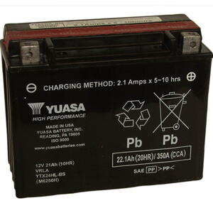 Motobaterie YUASA YTX24HL-BS 12V 21Ah 350A