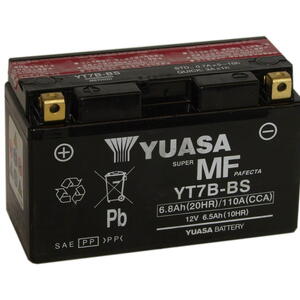 Motobatrie YUASA YT7B-BS 12V 6,5Ah 110A