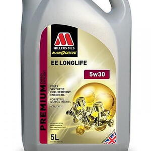 Motorový olej Premium Nanodrive Millers Oils EE Longlife 5w30 5 L 78775 (Akční komplet vým