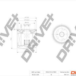 Olejový filtr DRIVE DP1110.11.0130