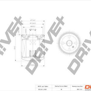 Olejový filtr DRIVE DP1110.11.0140