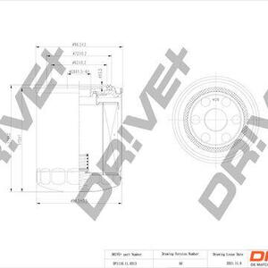 Olejový filtr DRIVE DP1110.11.0313