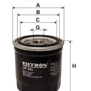 Olejový filtr FILTRON OP 553