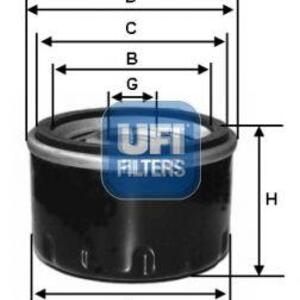 Olejový filtr UFI 23.278.00