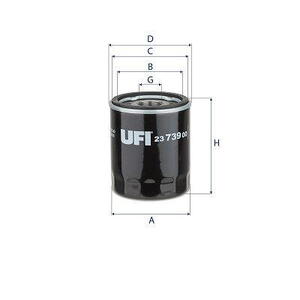 Olejový filtr UFI 23.739.00