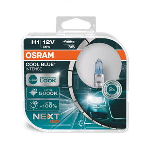 OSRAM 12V H1 55W cool blue next generation (2ks) Duo-box