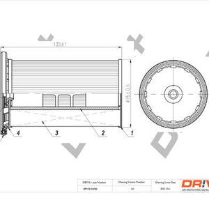 Palivový filtr DRIVE DP1110.13.0102