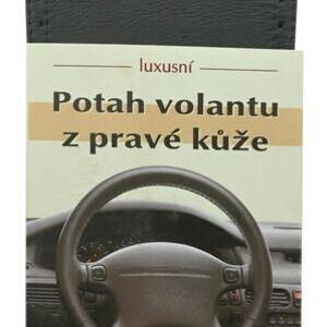 Potah volantu omotávací z pravé kůže A černý