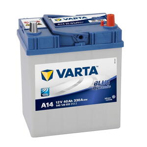 VARTA - Clarios Czech spol. s r.o. Varta Blue Dynamic 40AH 330A, 540126, A14