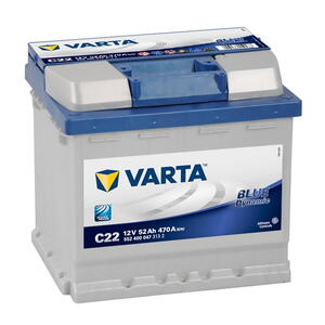 VARTA - Clarios Czech spol. s r.o. Varta Blue Dynamic 52AH 470A, 552400, C22