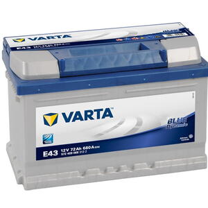 VARTA - Clarios Czech spol. s r.o. Varta Blue Dynamic 72AH 680A, 572409, E43