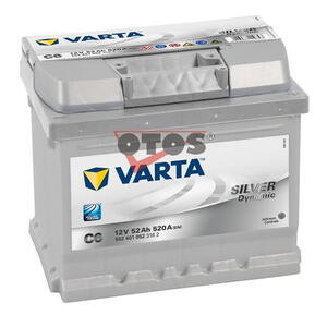 VARTA - Clarios Czech spol. s r.o. Varta Silver Dynamic 52AH 520A, 552401, C6